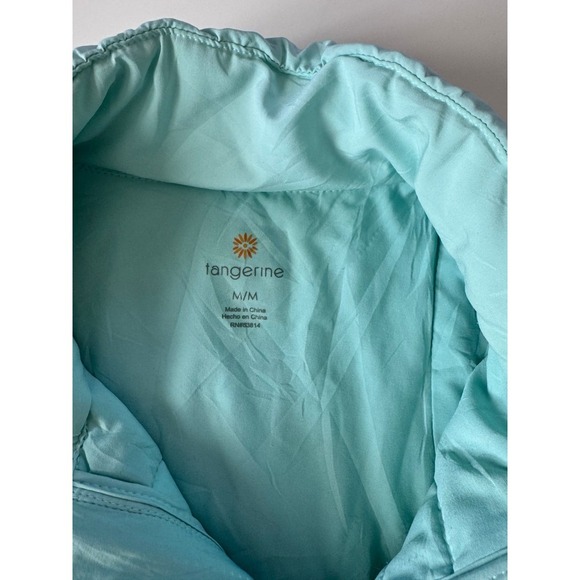 Tangerine Mint Zip-Up Puffer Vest -Size Medium - Picture 3 of 7